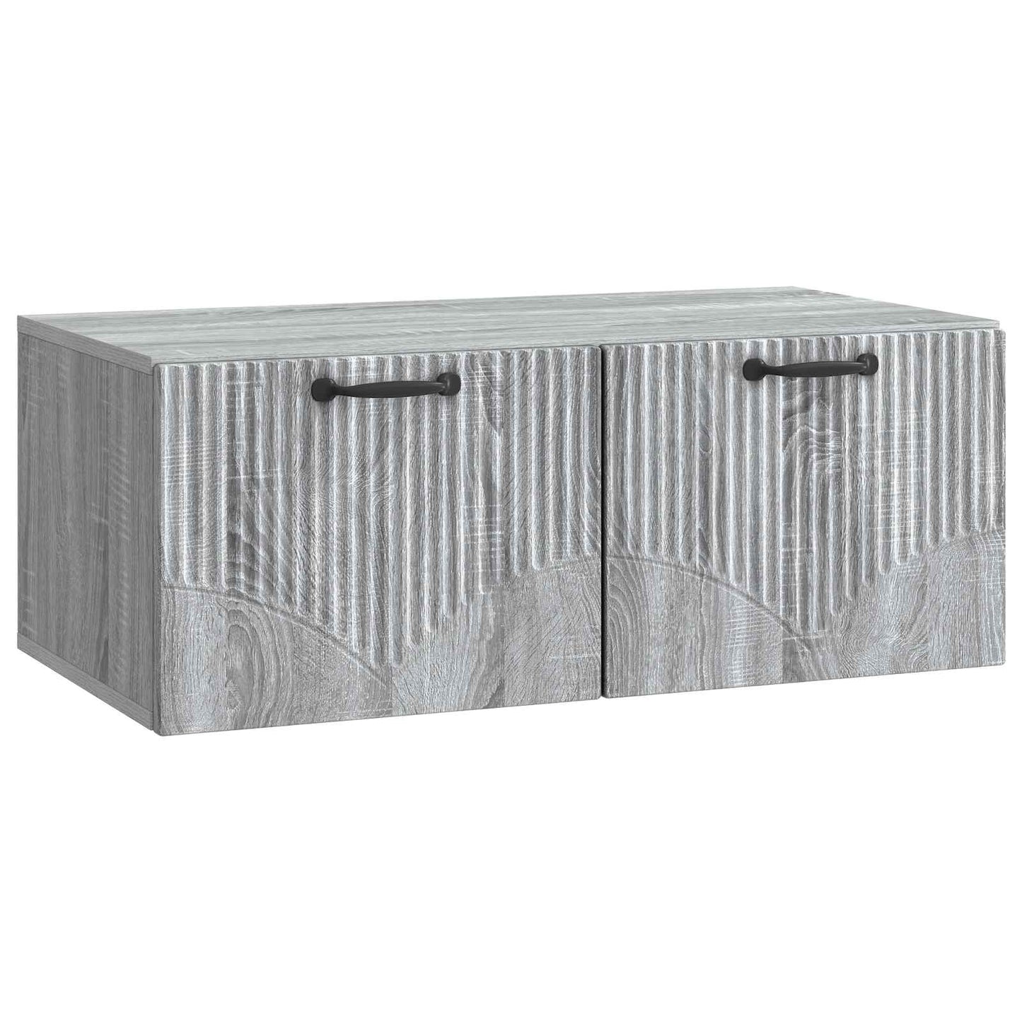 vidaXL Wall-Mounted TV Cabinet Grey Sonoma 78.5 x 41 x 30 cm