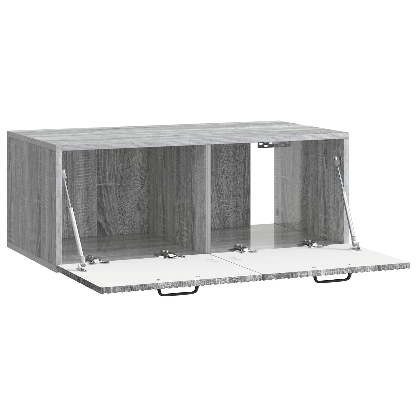 vidaXL Wall-Mounted TV Cabinet Grey Sonoma 78.5 x 41 x 30 cm