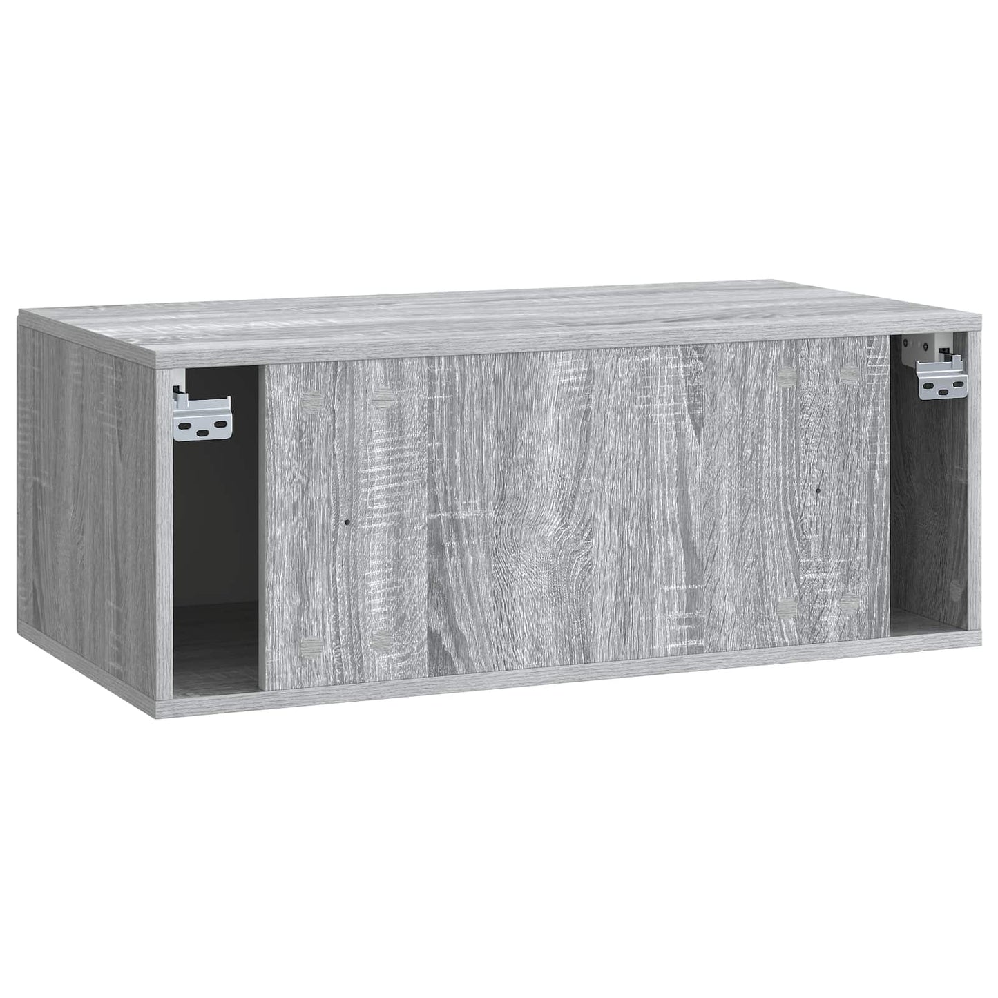 vidaXL Wall-Mounted TV Cabinet Grey Sonoma 78.5 x 41 x 30 cm