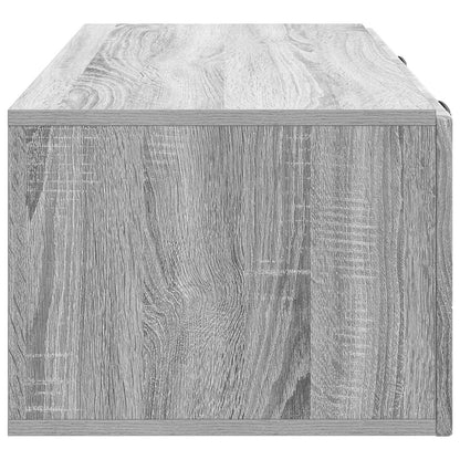 vidaXL Wall-Mounted TV Cabinet Grey Sonoma 78.5 x 41 x 30 cm