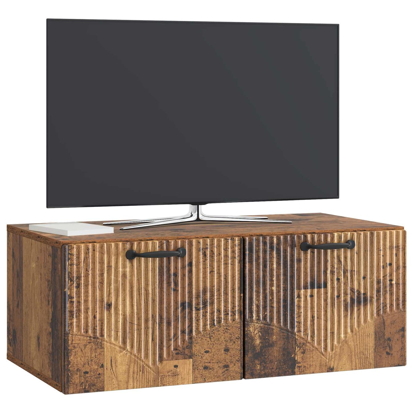 vidaXL Wall-Mounted TV Cabinet Old Wood 78.5 x 41 x 30 cm