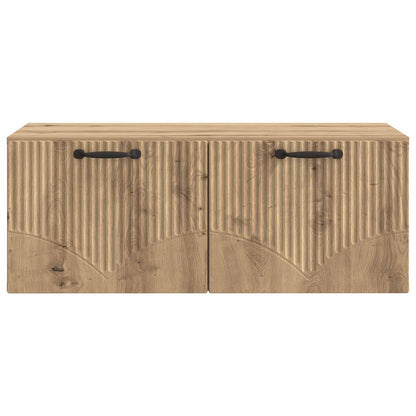 vidaXL Wall-Mounted TV Cabinet Artisan Oak 78.5 x 41 x 30 cm