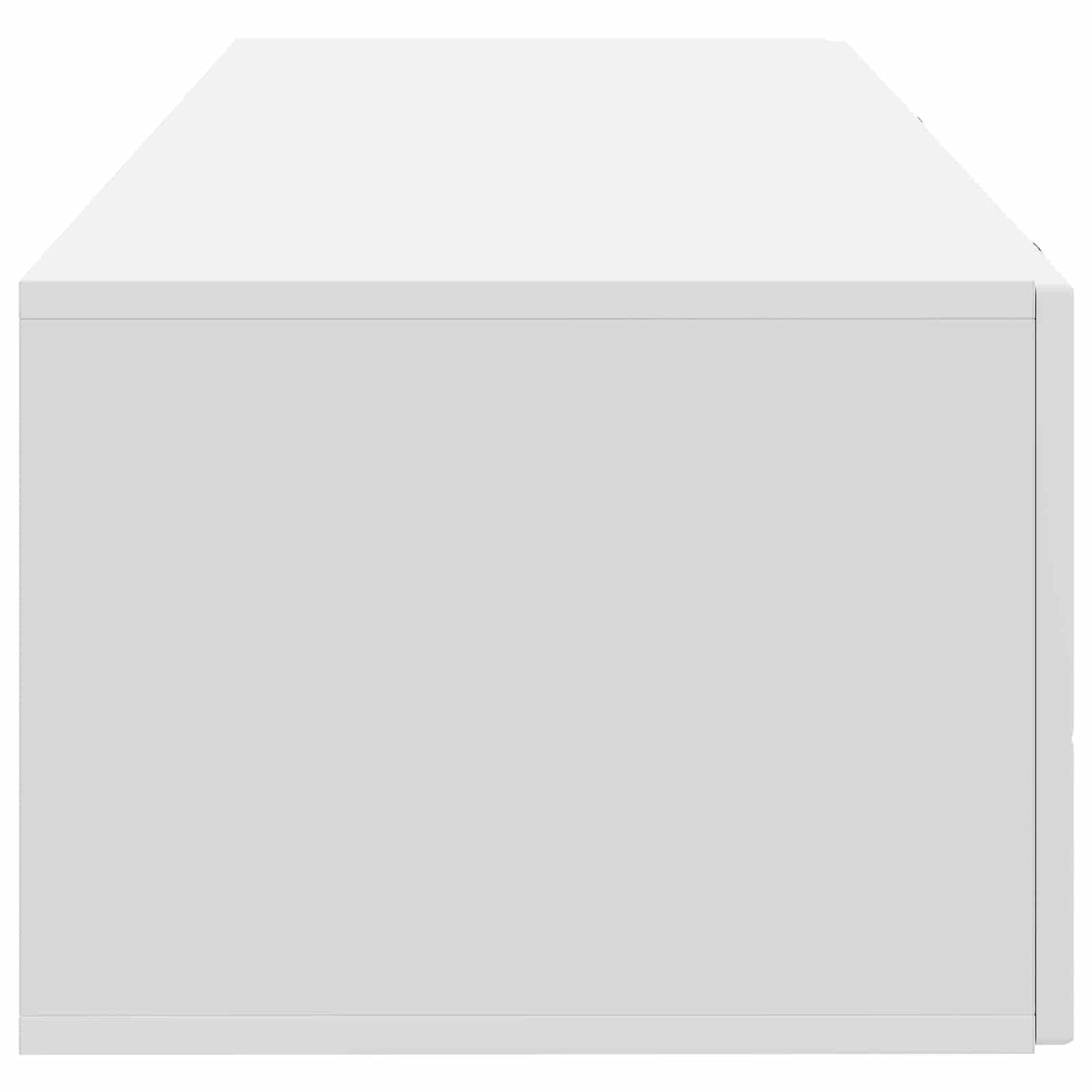vidaXL Wall-Mounted TV Cabinet White 98 x 41 x 30 cm Engineered Wood