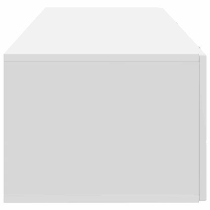 vidaXL Wall-Mounted TV Cabinet White 98 x 41 x 30 cm Engineered Wood