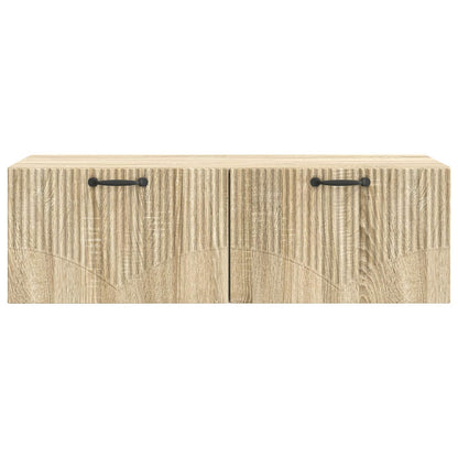vidaXL Wall-Mounted TV Cabinet Sonoma Oak 98 x 41 x 30 cm