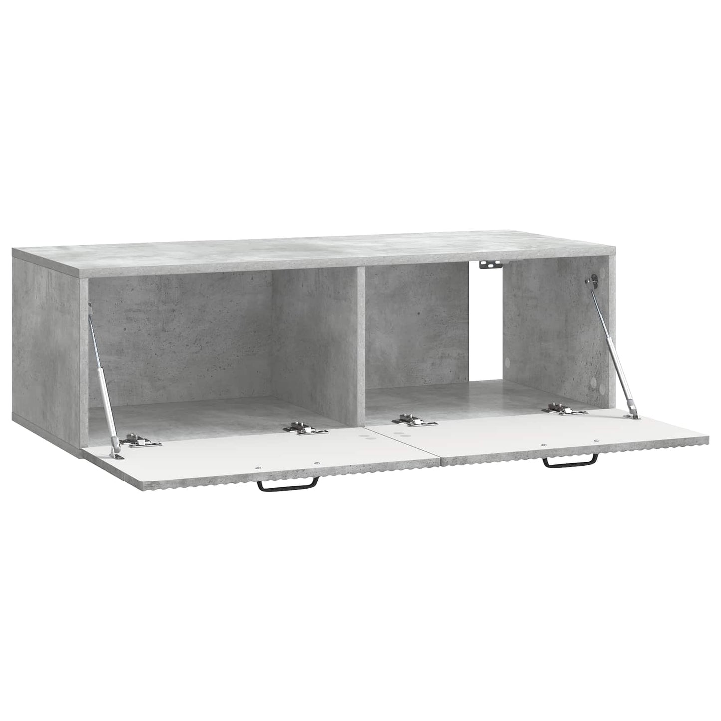 vidaXL Wall-Mounted TV Cabinet Concrete Grey 98 x 41 x 30 cm