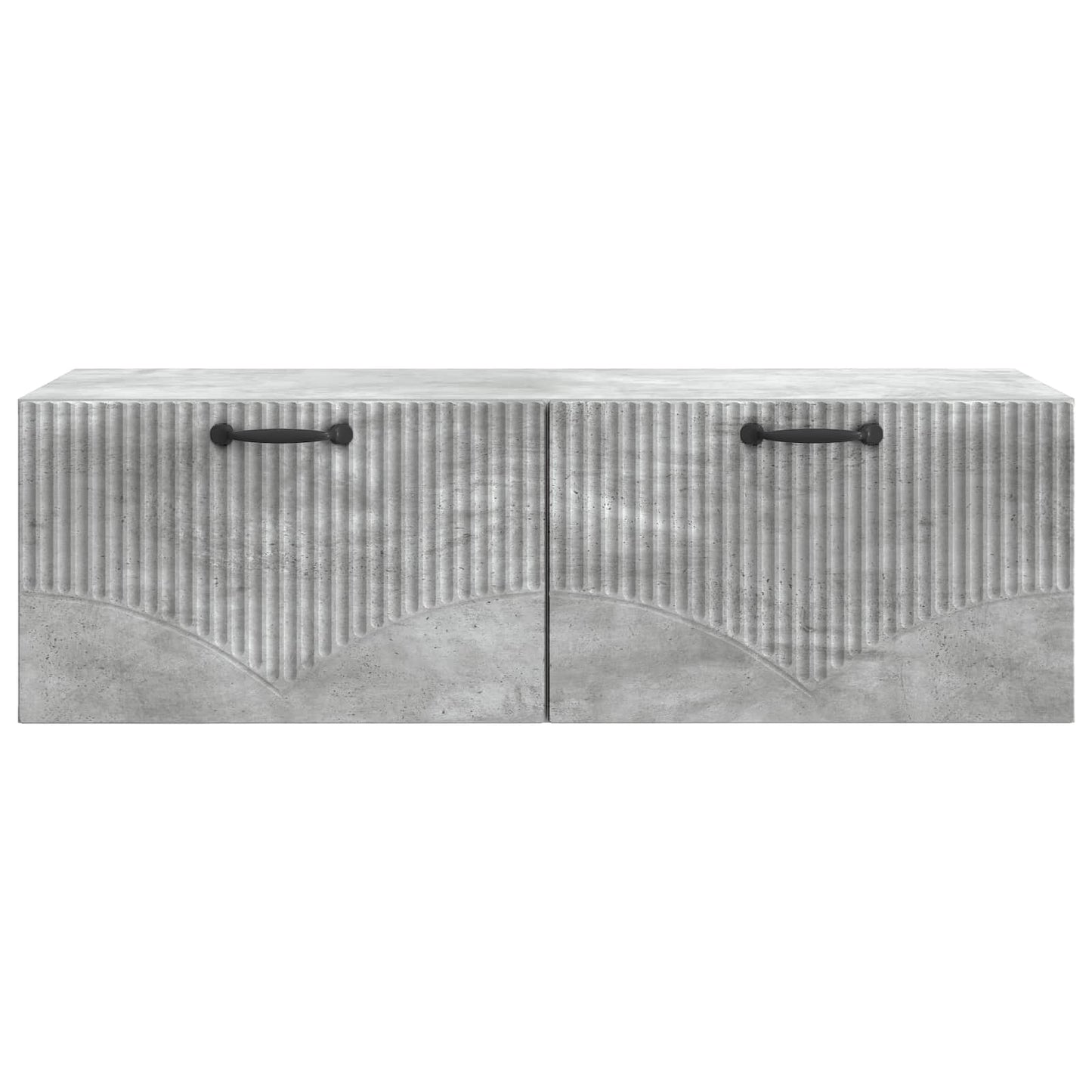vidaXL Wall-Mounted TV Cabinet Concrete Grey 98 x 41 x 30 cm
