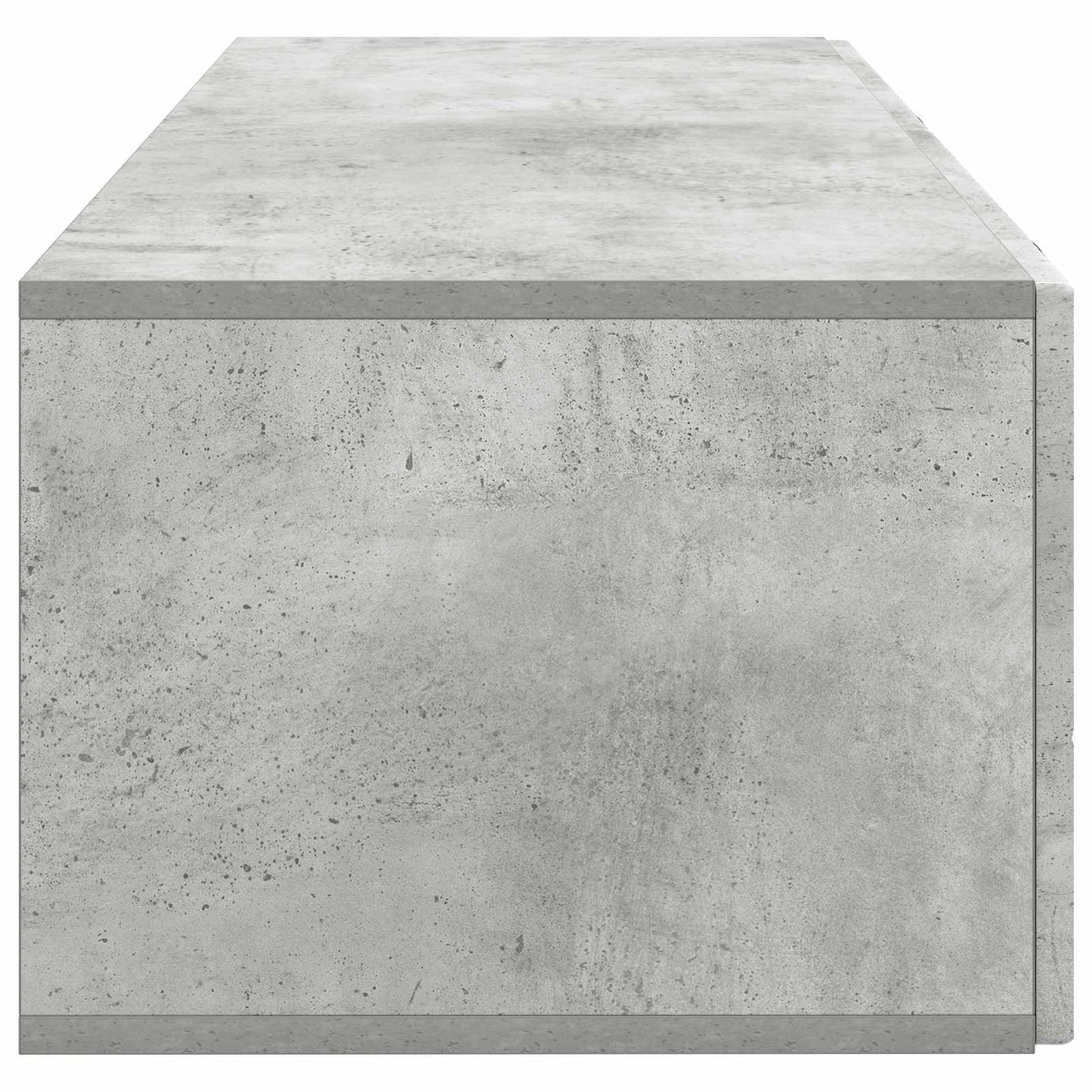 vidaXL Wall-Mounted TV Cabinet Concrete Grey 98 x 41 x 30 cm