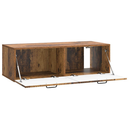 vidaXL Wall-Mounted TV Cabinet Old Wood 98 x 41 x 30 cm