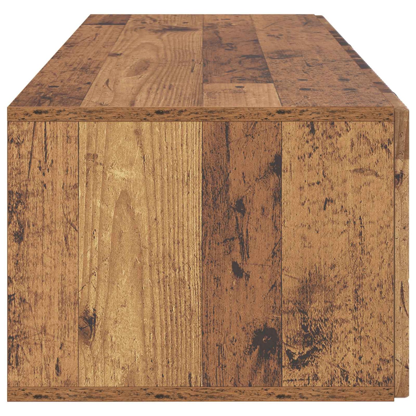 vidaXL Wall-Mounted TV Cabinet Old Wood 98 x 41 x 30 cm