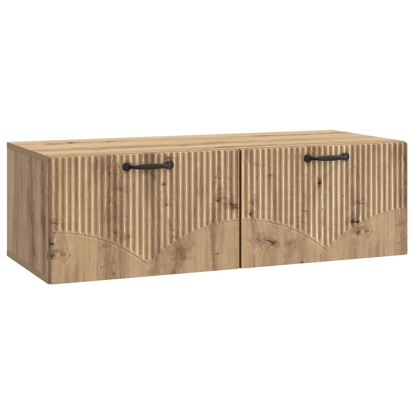 vidaXL Wall-Mounted TV Cabinet 98 x 41 x 30 cm Artisan Oak
