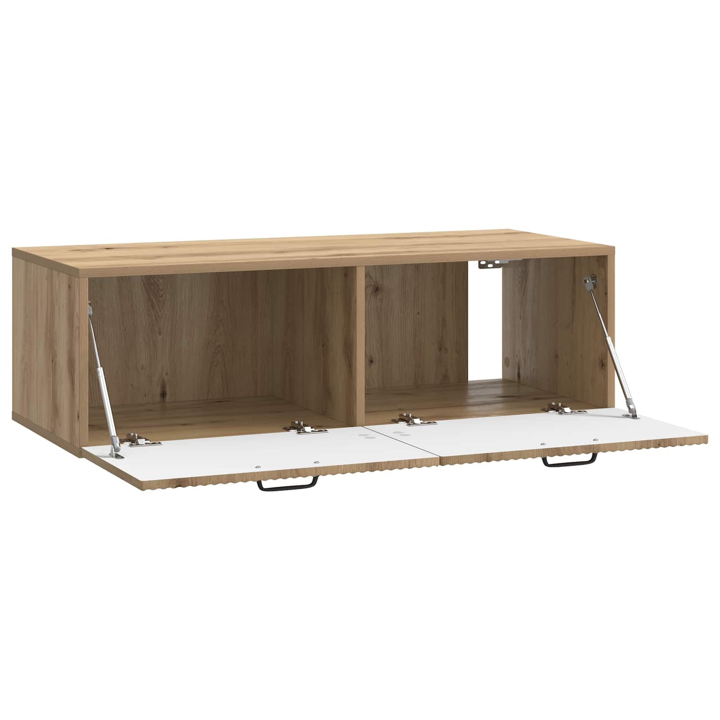 vidaXL Wall-Mounted TV Cabinet 98 x 41 x 30 cm Artisan Oak