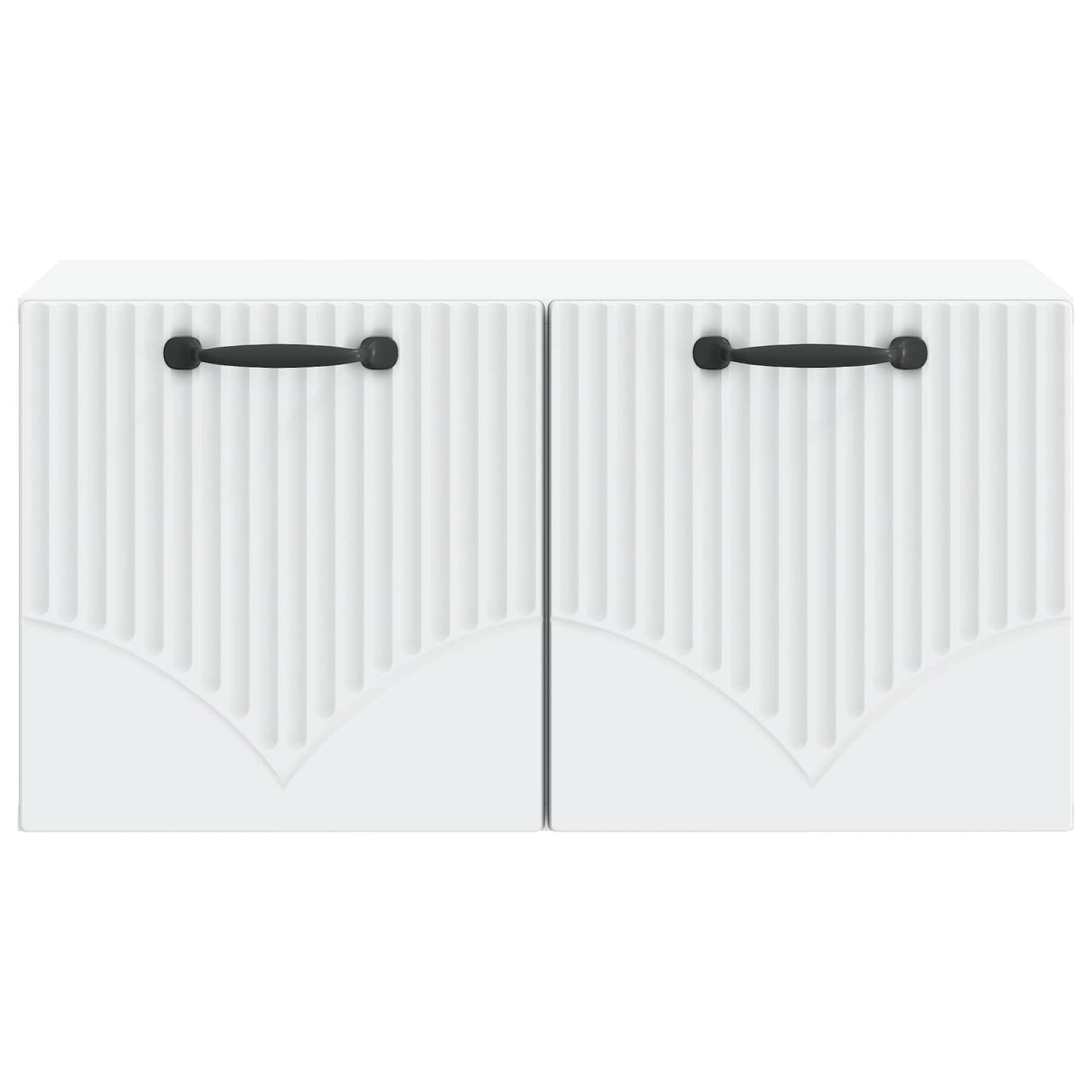 vidaXL Wall-Mounted TV Cabinet White 59.5 x 31 x 30 cm Engineered Wood