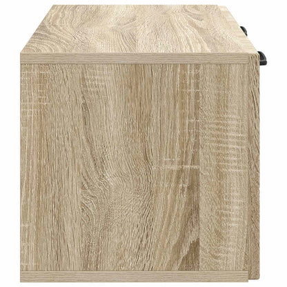 vidaXL Wall-Mounted TV Cabinet Sonoma Oak 59.5 x 31 x 30 cm