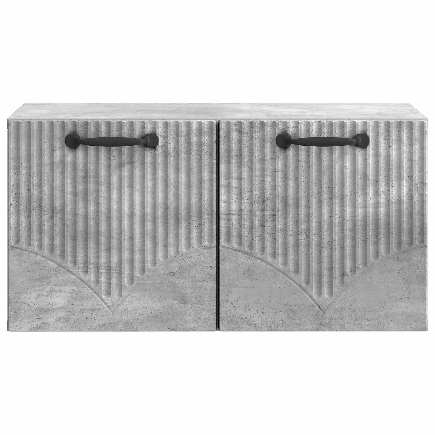vidaXL Wall-Mounted TV Cabinet Concrete Grey 59.5 x 31 x 30 cm