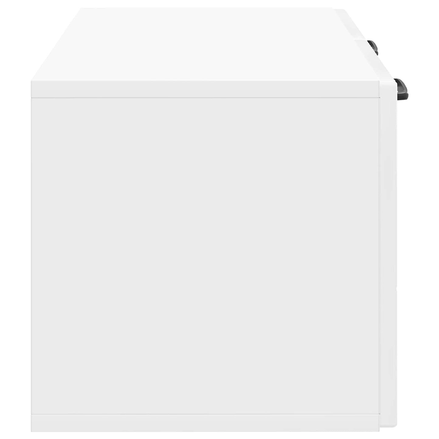 vidaXL Wall-Mounted TV Cabinet High Gloss White 59.5 x 31 x 30 cm