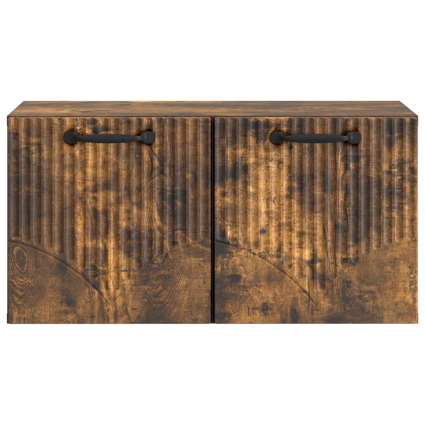 vidaXL Wall-Mounted TV Cabinet Smoked Oak 59.5 x 31 x 30 cm