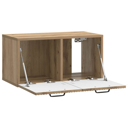 vidaXL Wall-Mounted TV Cabinet 59.5 x 31 x 30 cm Artisan Oak