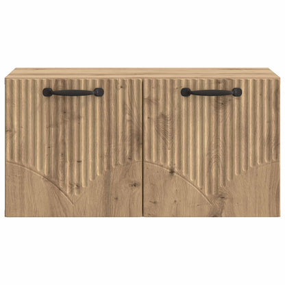 vidaXL Wall-Mounted TV Cabinet 59.5 x 31 x 30 cm Artisan Oak