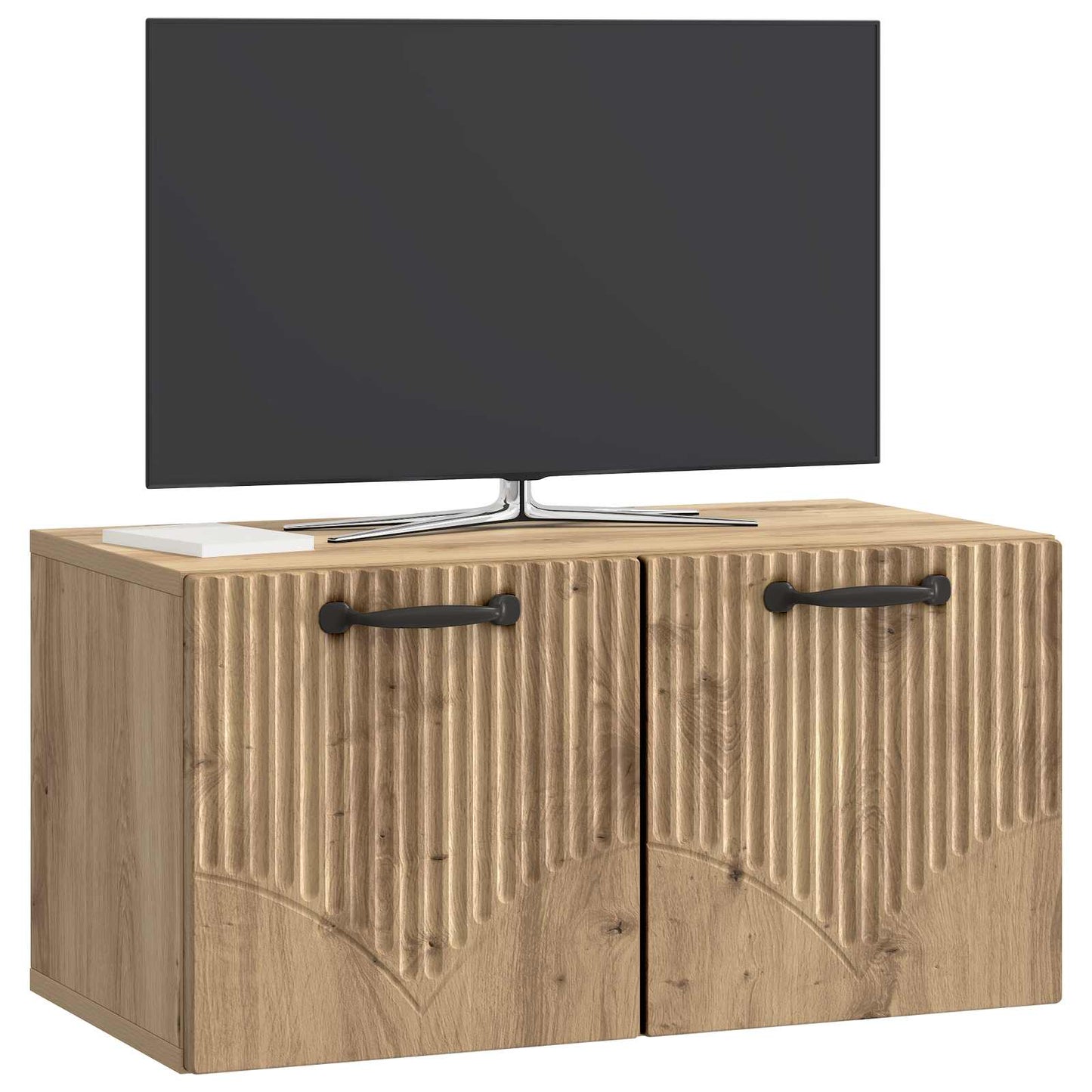 vidaXL Wall-Mounted TV Cabinet 59.5 x 31 x 30 cm Artisan Oak