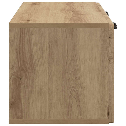 vidaXL Wall-Mounted TV Cabinet 59.5 x 31 x 30 cm Artisan Oak