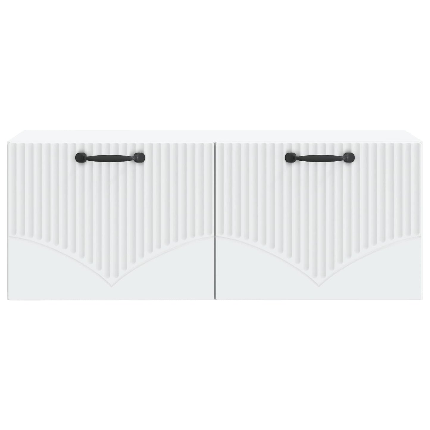 vidaXL Wall-Mounted TV Cabinet White 78.5 x 31 x 30 cm Engineered Wood