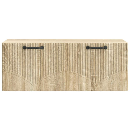 vidaXL Wall-Mounted TV Cabinet Sonoma Oak 78.5 x 31 x 30 cm