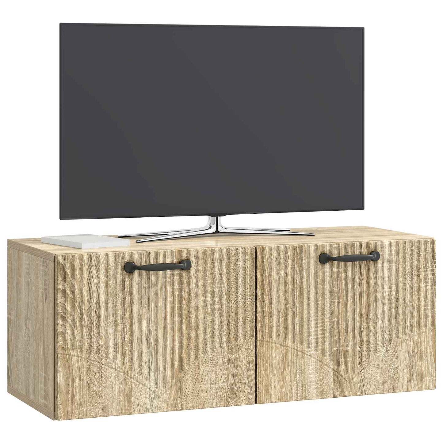 vidaXL Wall-Mounted TV Cabinet Sonoma Oak 78.5 x 31 x 30 cm