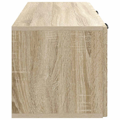vidaXL Wall-Mounted TV Cabinet Sonoma Oak 78.5 x 31 x 30 cm