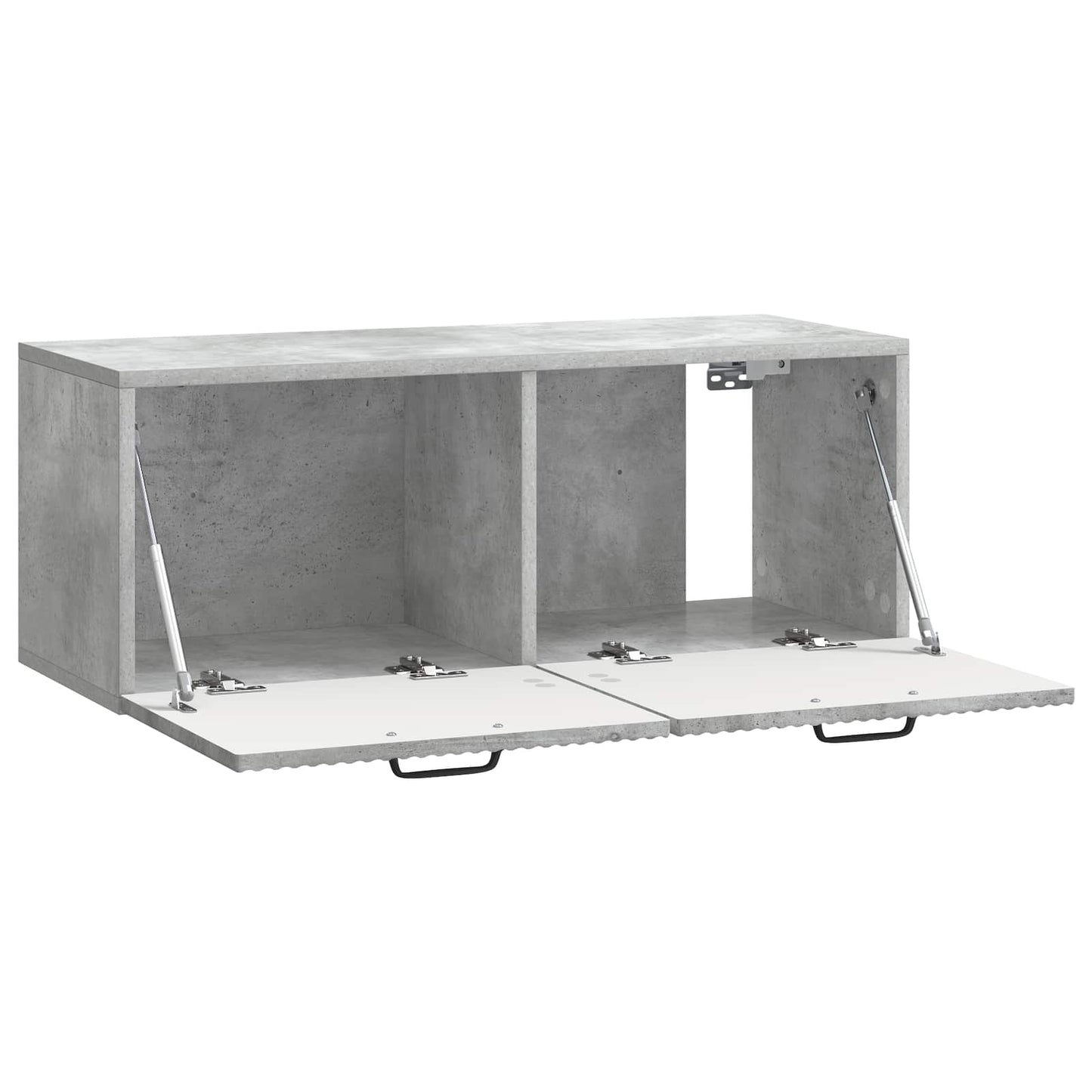 vidaXL Wall-Mounted TV Cabinet Concrete Grey 78.5 x 31 x 30 cm