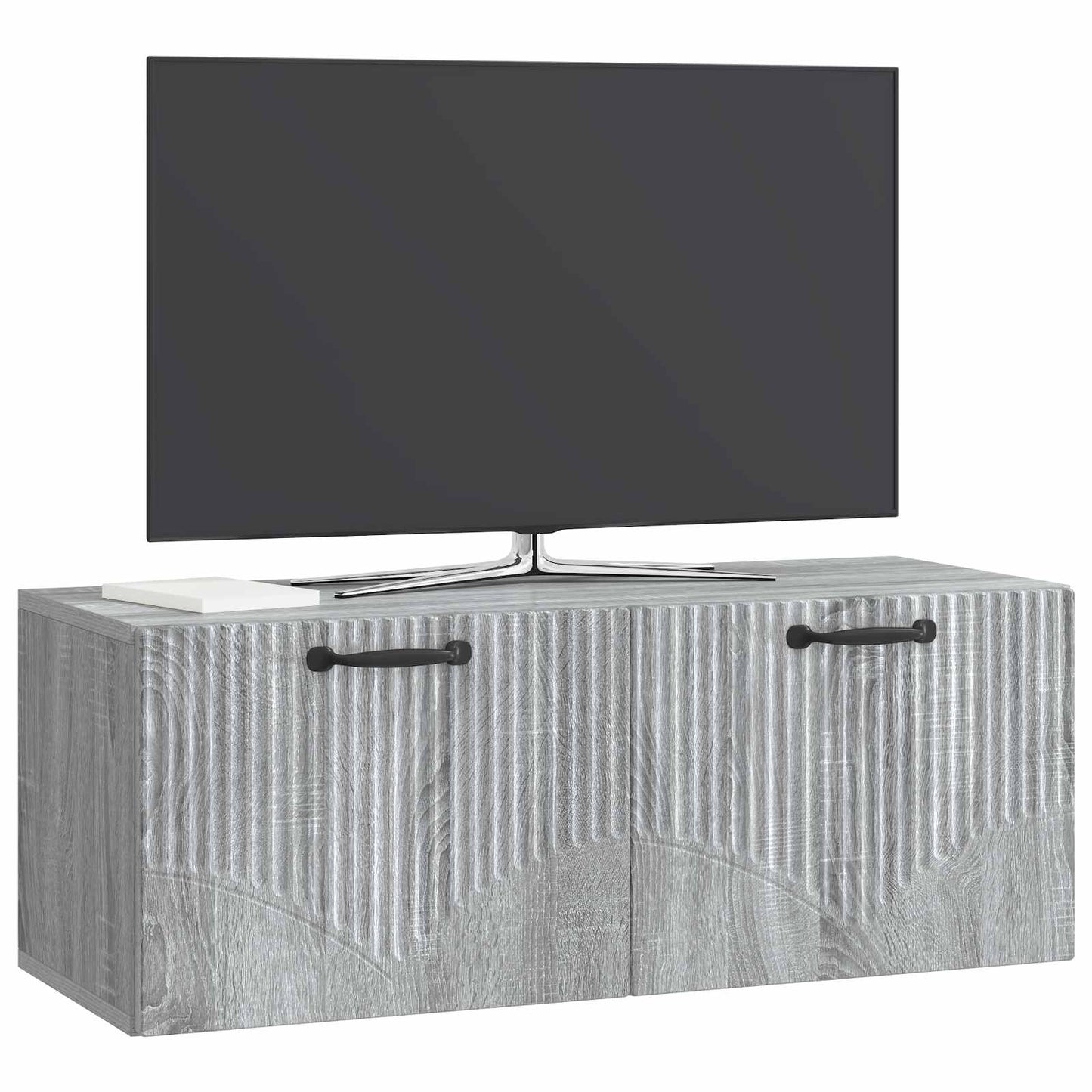 vidaXL Wall-Mounted TV Cabinet Grey Sonoma 78.5 x 31 x 30 cm