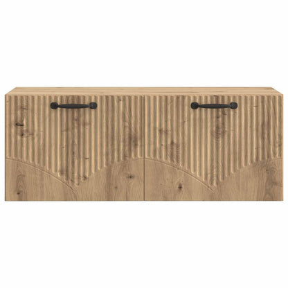 vidaXL Wall-Mounted TV Cabinet 78.5 x 31 x 30 cm Artisan Oak