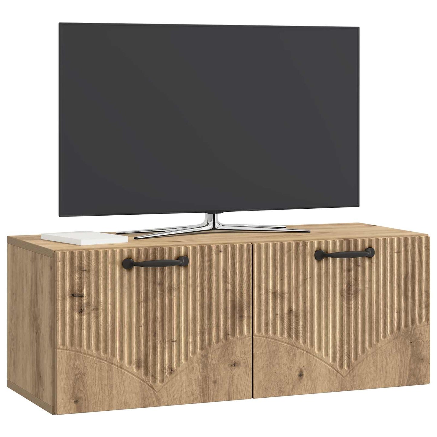 vidaXL Wall-Mounted TV Cabinet 78.5 x 31 x 30 cm Artisan Oak