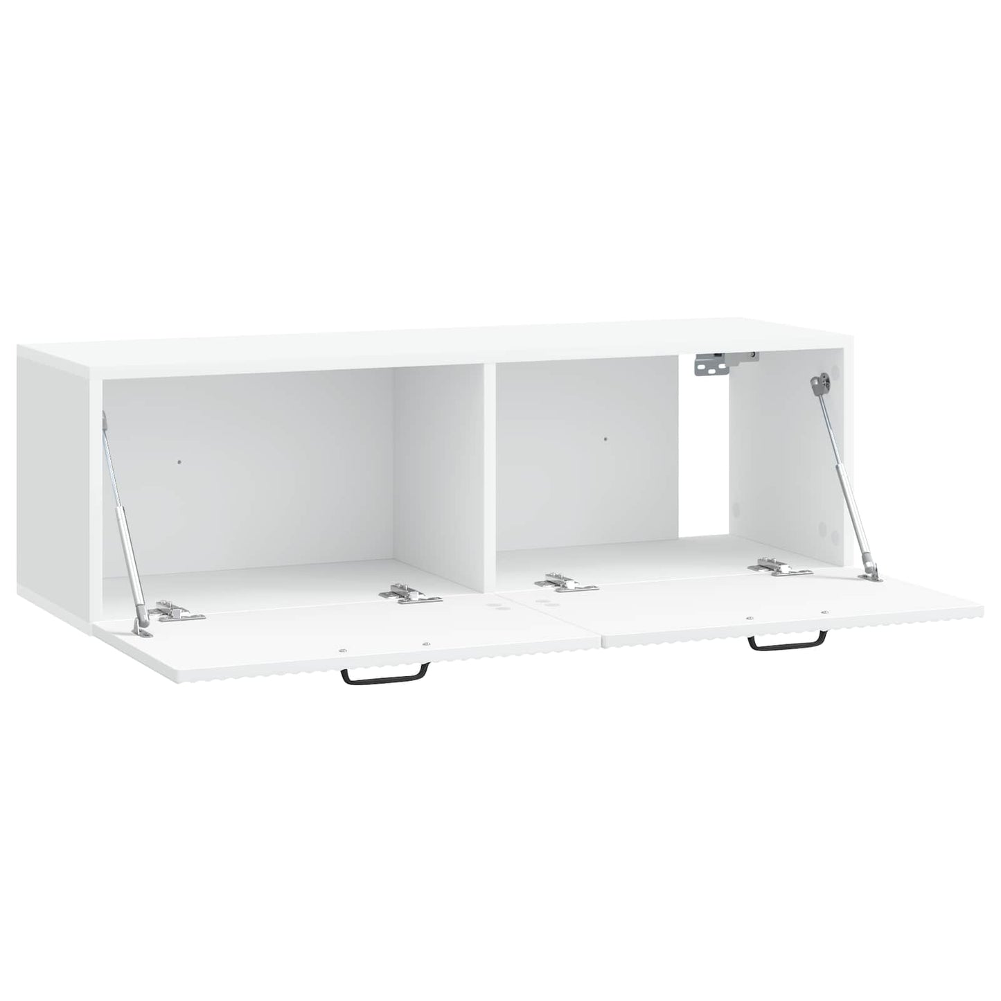 vidaXL Wall-Mounted TV Cabinet White 98 x 31 x 30 cm Engineered Wood
