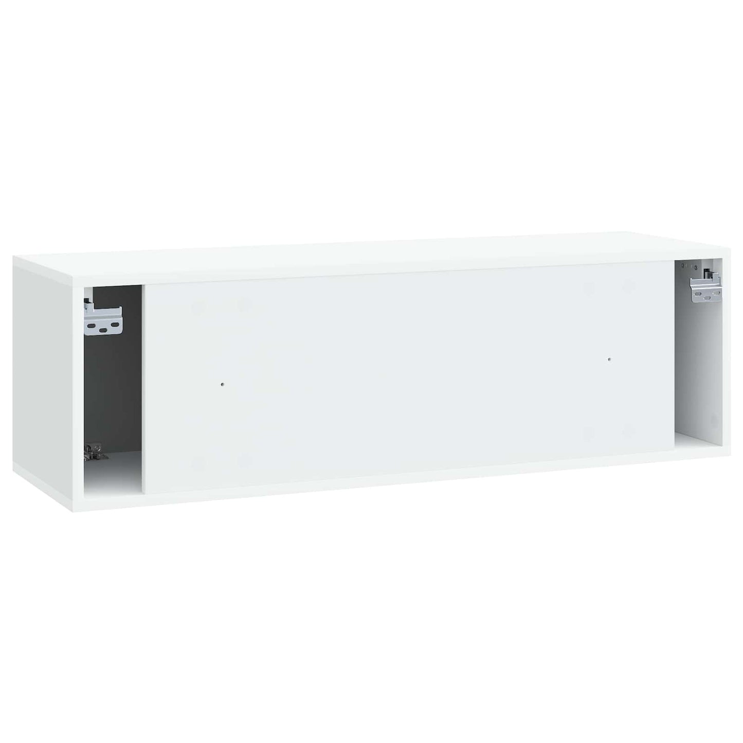 vidaXL Wall-Mounted TV Cabinet White 98 x 31 x 30 cm Engineered Wood