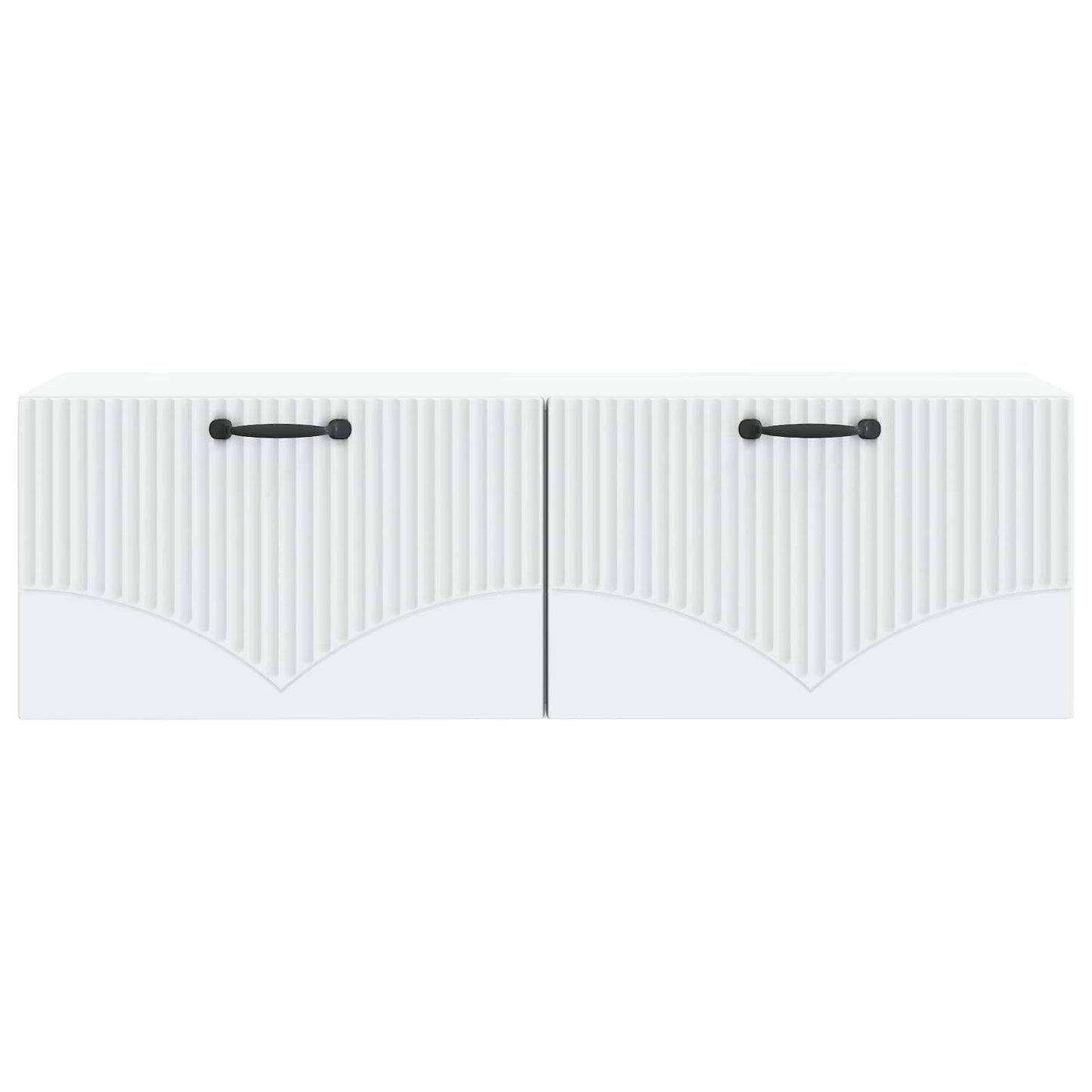 vidaXL Wall-Mounted TV Cabinet White 98 x 31 x 30 cm Engineered Wood