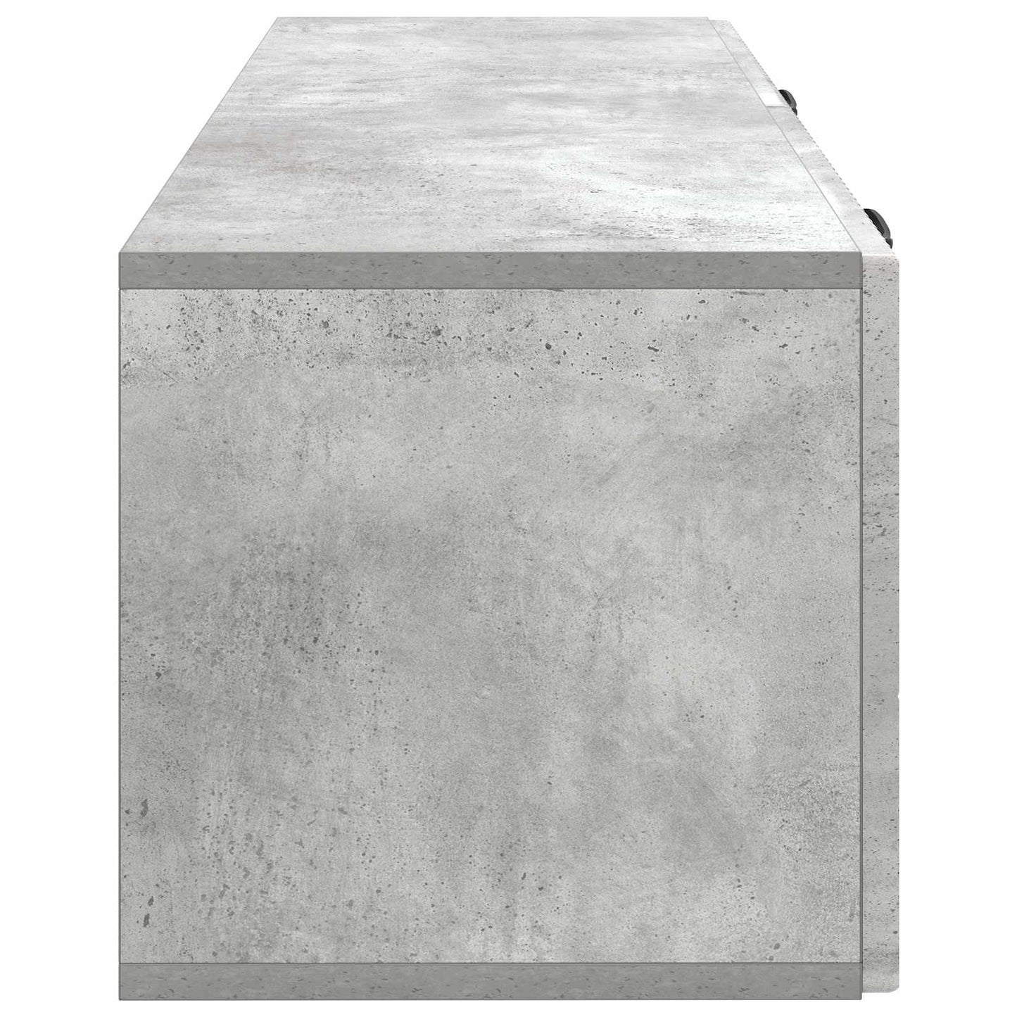 vidaXL Wall-Mounted TV Cabinet Concrete Grey 98 x 31 x 30 cm