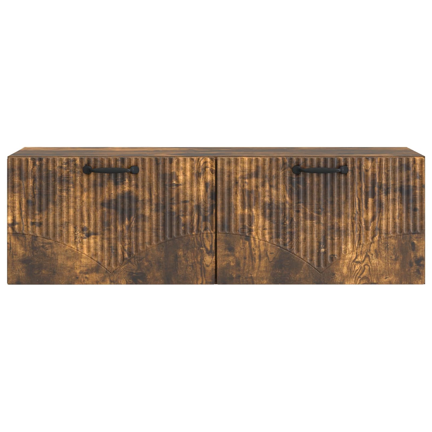 vidaXL Wall-Mounted TV Cabinet Smoked Oak 98 x 31 x 30 cm