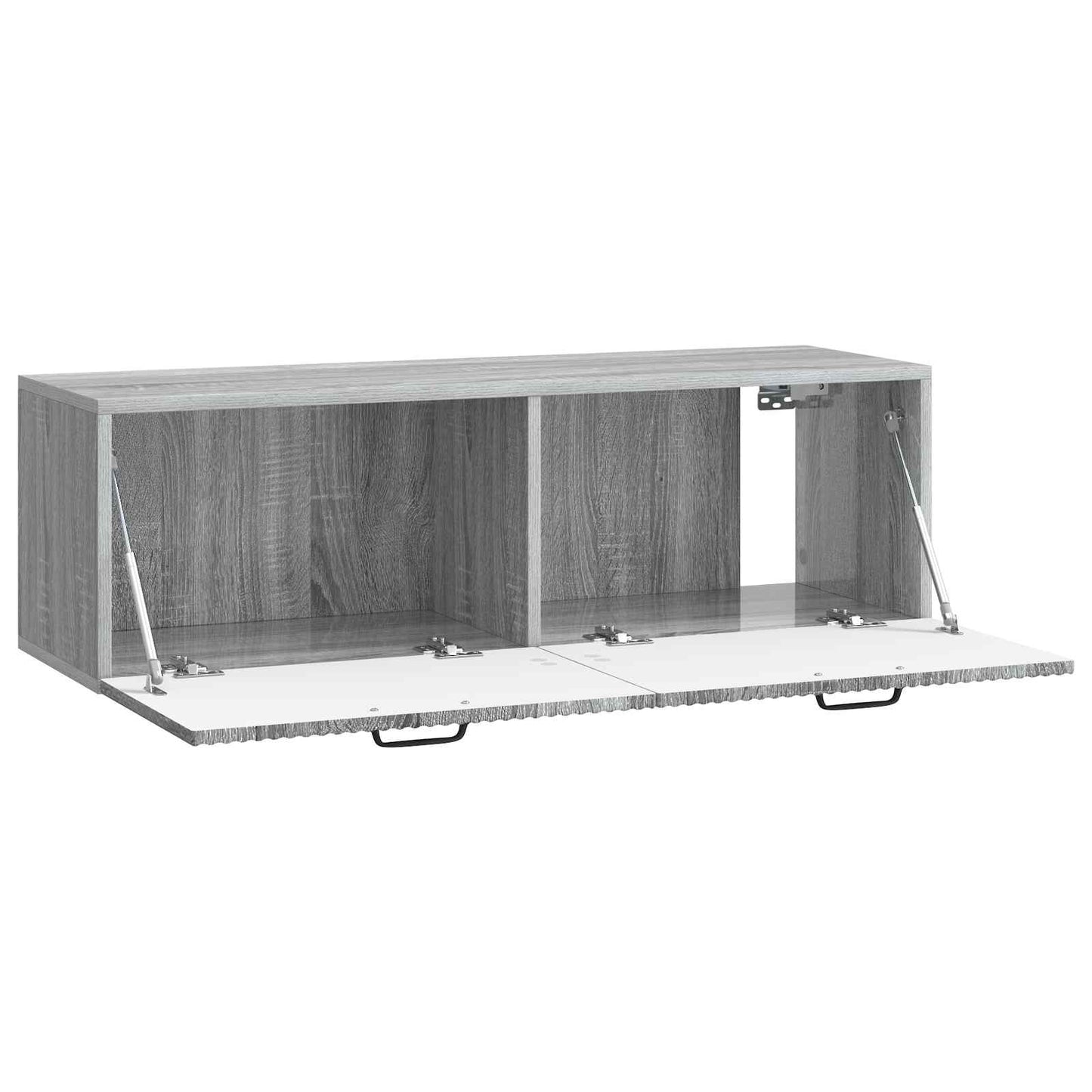 vidaXL Wall-Mounted TV Cabinet Grey Sonoma 98 x 31 x 30 cm