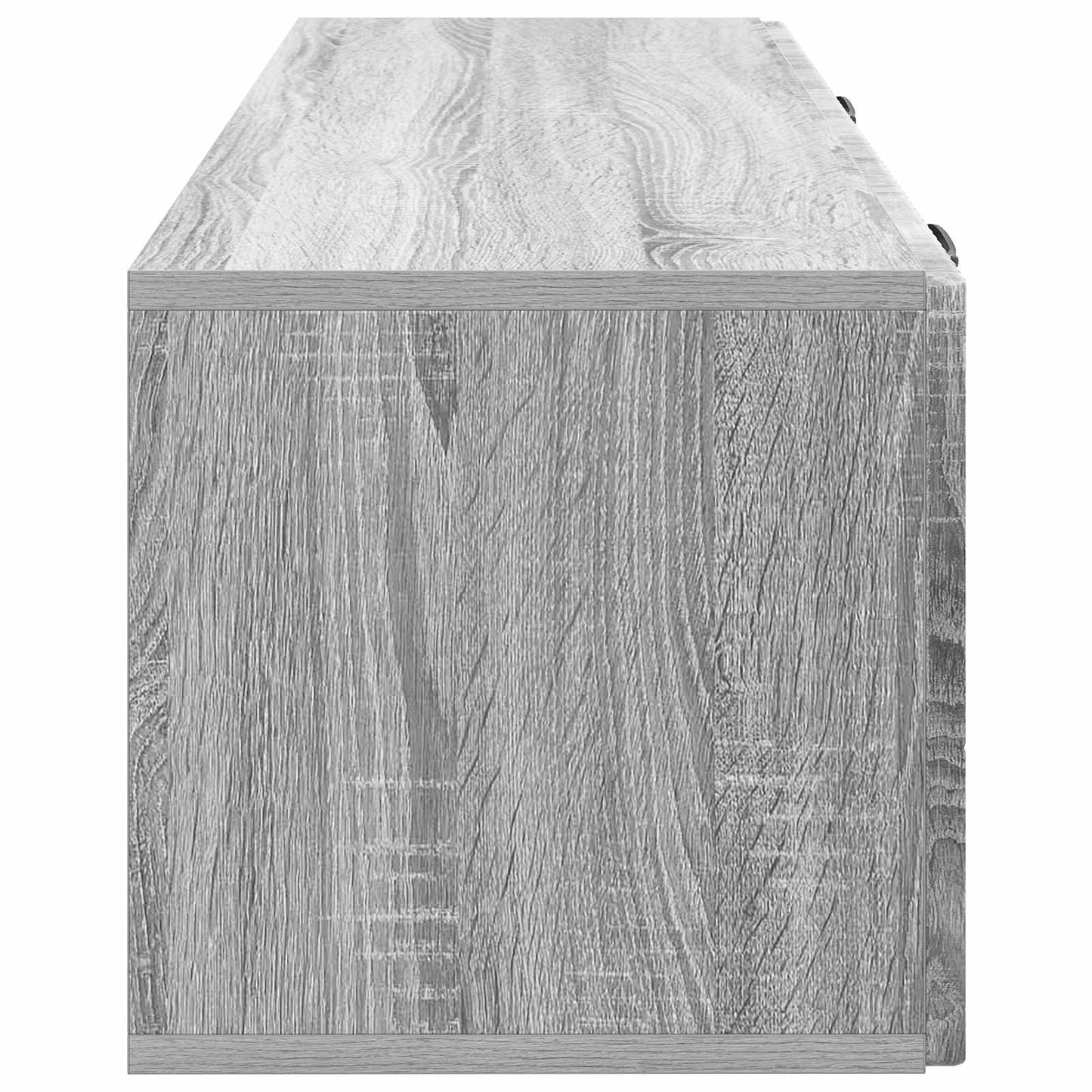 vidaXL Wall-Mounted TV Cabinet Grey Sonoma 98 x 31 x 30 cm