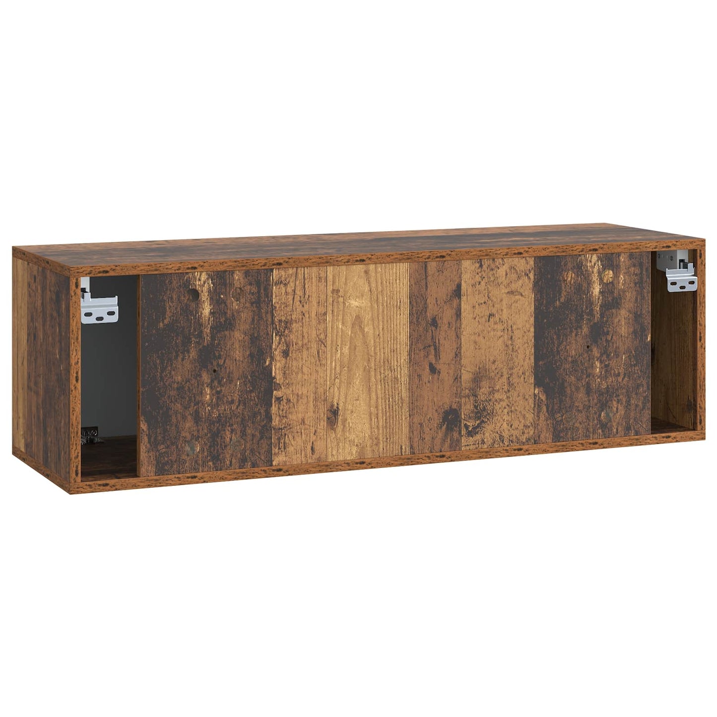vidaXL Wall-Mounted TV Cabinet Old Wood 98 x 31 x 30 cm