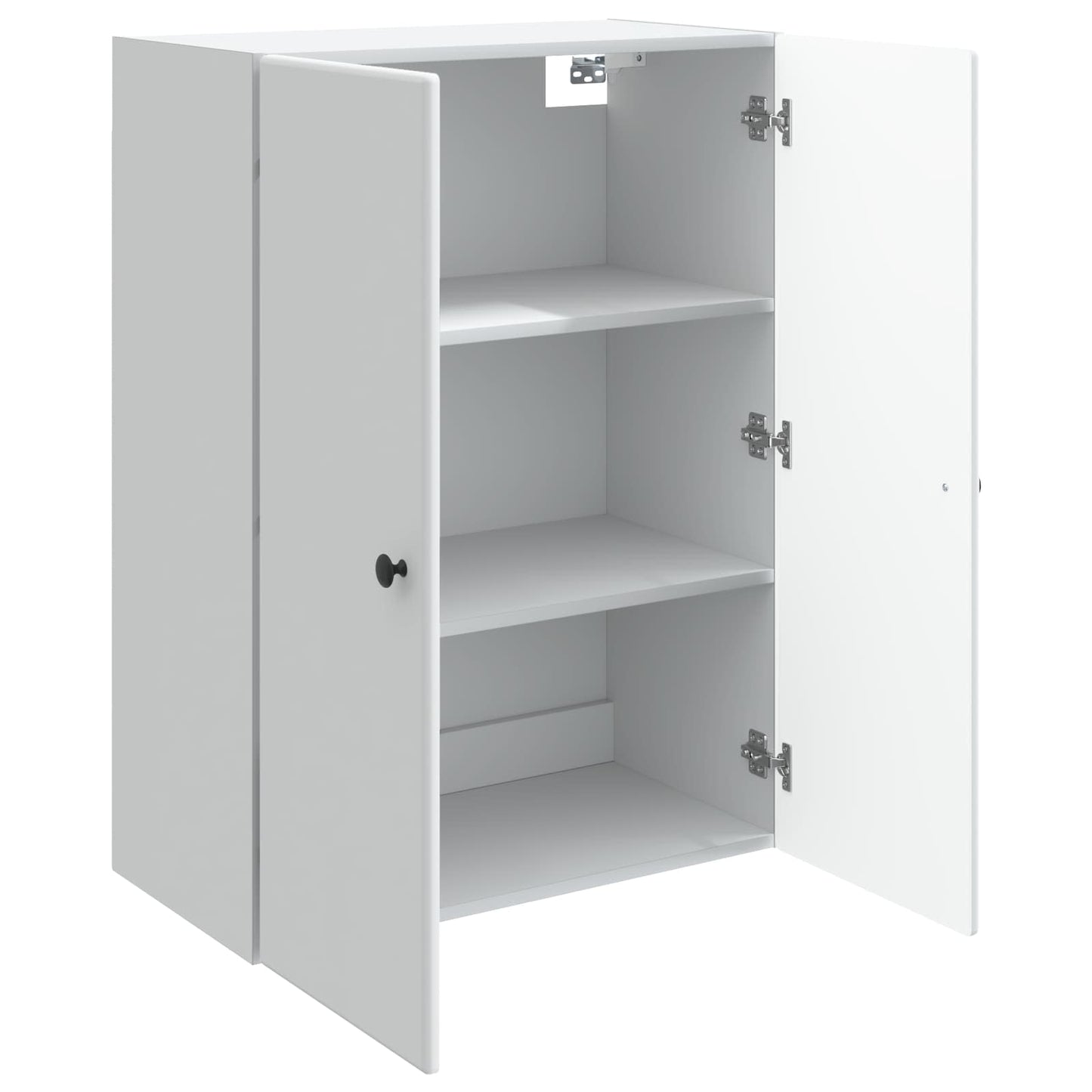 vidaXL Wall-Mounted Cabinet White 66 x 34.5 x 90 cm Engineered Wood