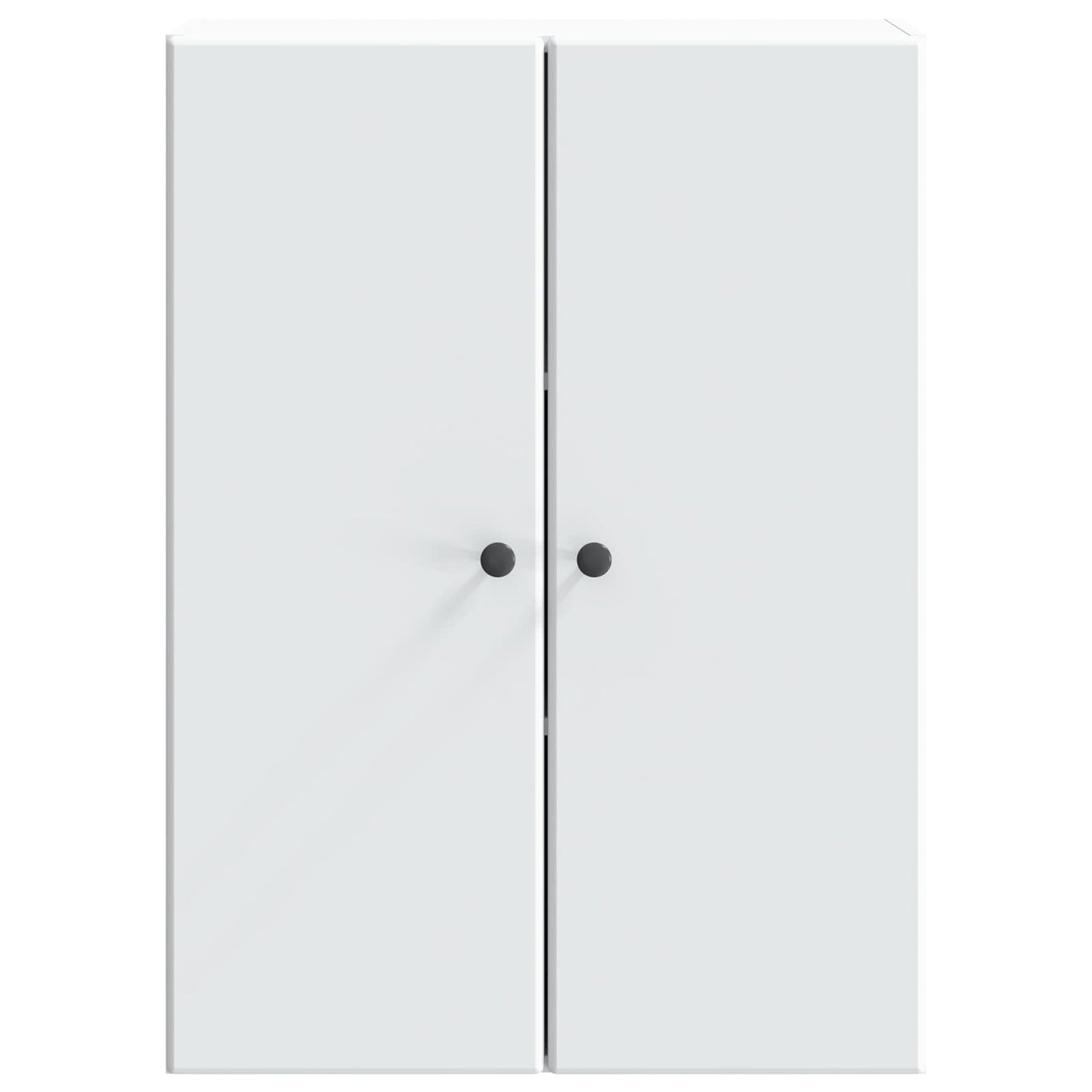 vidaXL Wall-Mounted Cabinet White 66 x 34.5 x 90 cm Engineered Wood