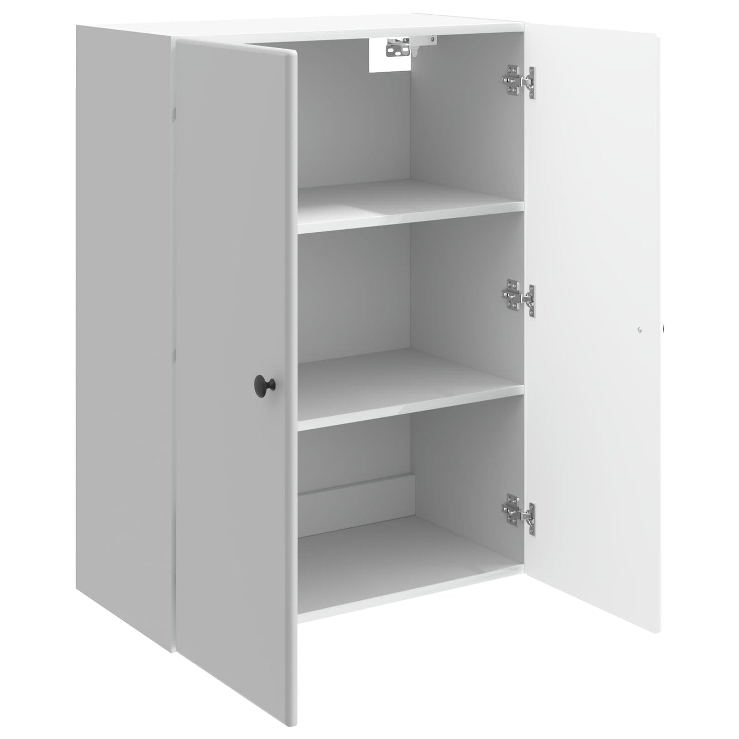 vidaXL Wall-Mounted Cabinet High Gloss White 66 x 34.5 x 90 cm