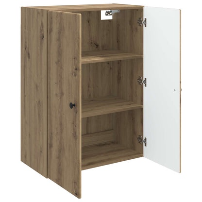 vidaXL Wall-Mounted Cabinet Artisan Oak 66 x 34.5 x 90 cm