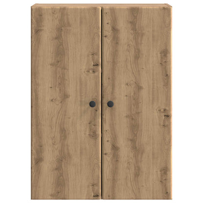 vidaXL Wall-Mounted Cabinet Artisan Oak 66 x 34.5 x 90 cm