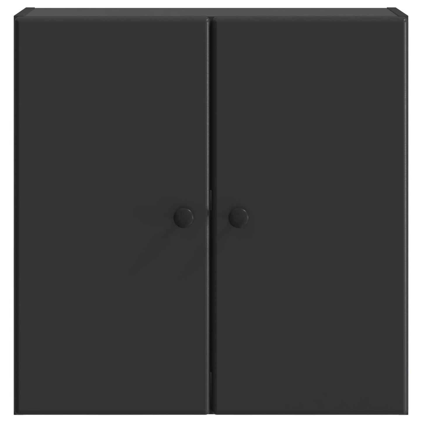 vidaXL Wall-Mounted Cabinet Black 59 x 31 x 60 cm Engineered Wood