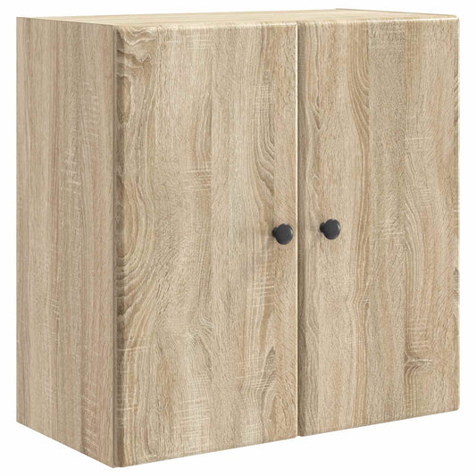 vidaXL Wall-Mounted Cabinet 59 x 31 x 60 cm Engineered Wood Sonoma Oak