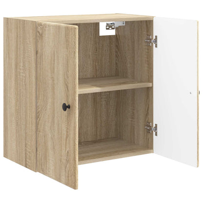 vidaXL Wall-Mounted Cabinet Sonoma Oak 59 x 31 x 60 cm Engineered Wood