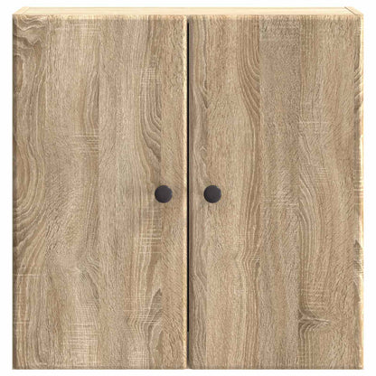 vidaXL Wall-Mounted Cabinet Sonoma Oak 59 x 31 x 60 cm Engineered Wood